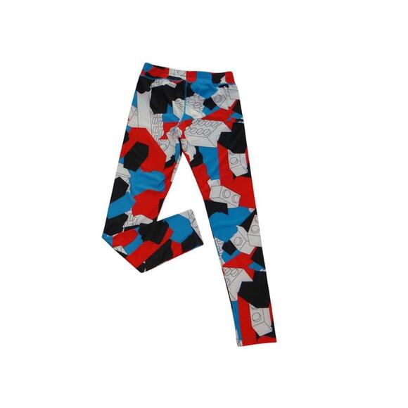 Adidas LEGO Pattern YOUTH Leggings XL - Picture 2 of 3
